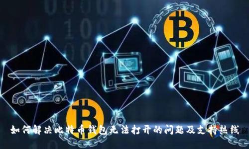 如何解决比特币钱包无法打开的问题及支持热线