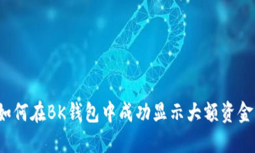 如何在BK钱包中成功显示大额资金？