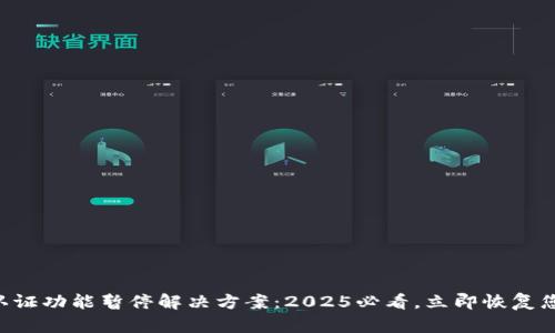 比特派认证功能暂停解决方案：2025必看，立即恢复您的账户!