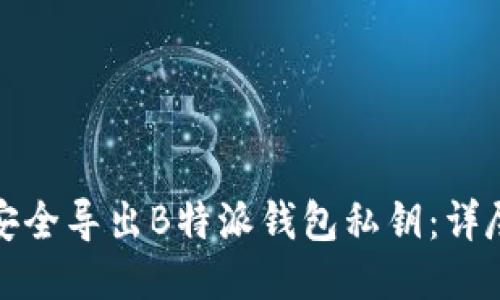 如何安全导出B特派钱包私钥：详尽攻略