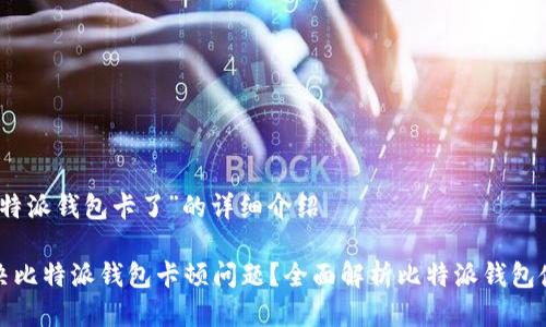 关于“比特派钱包卡了”的详细介绍

如何解决比特派钱包卡顿问题？全面解析比特派钱包使用技巧